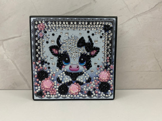 Faux Leather Notepad Box - Cutie Baby Calf